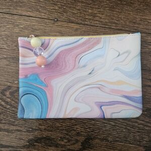 ipsy Multicolor Swirl/ Marbel Cosmetic Bag